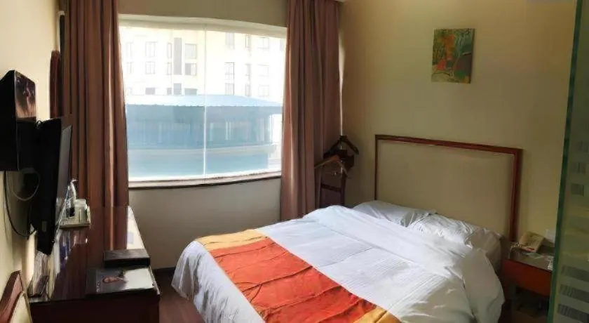 Bed in GreenTree Inn Xuzhou South Minzhu Road