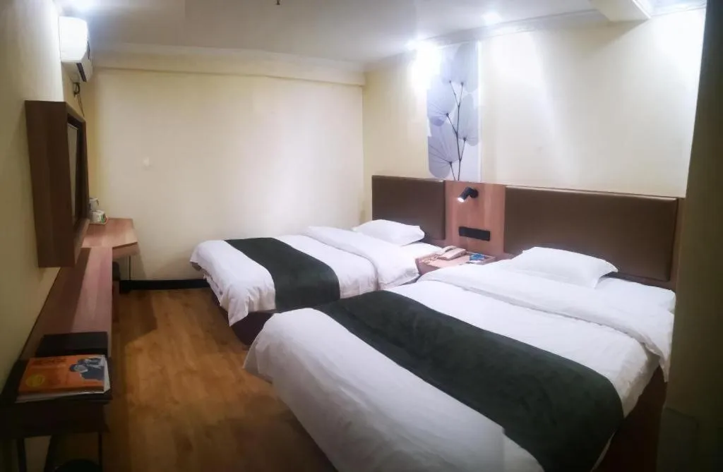 Bed in GreenTree Inn Xuzhou South Minzhu Road