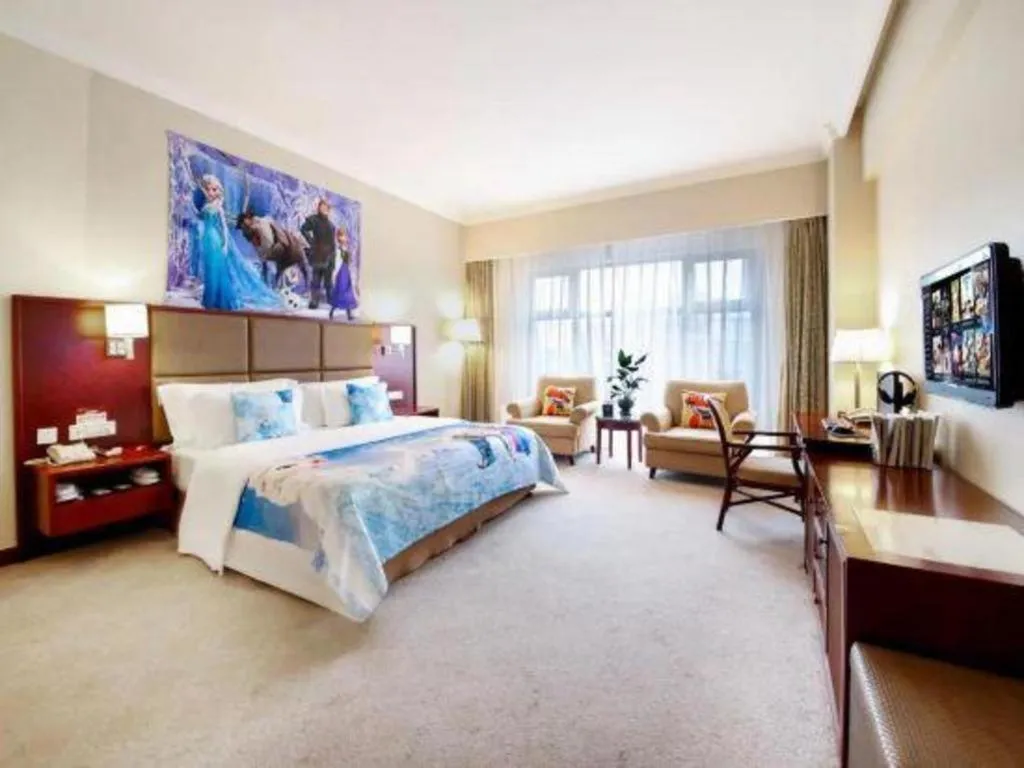 Bed in Dolton Changsha Spa Hotel