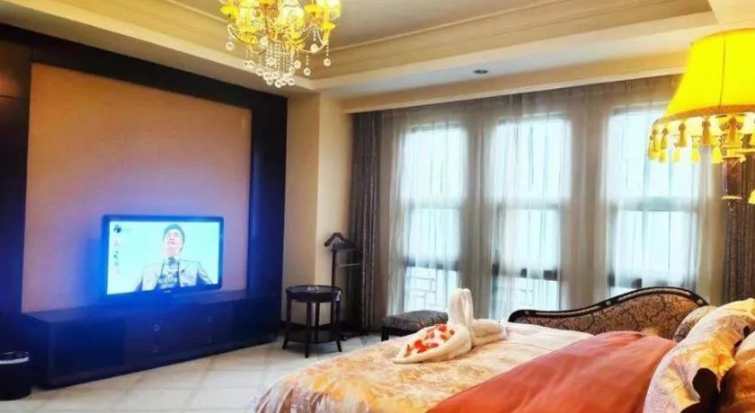 Bed in Dolton Changsha Spa Hotel