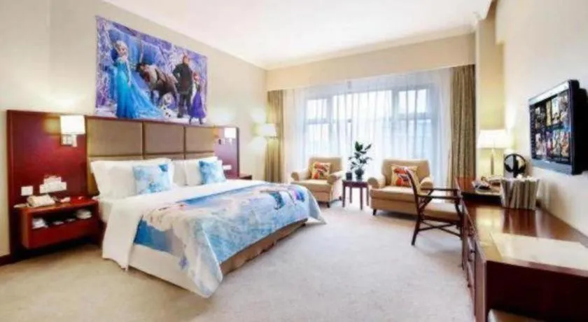 Bed in Dolton Changsha Spa Hotel