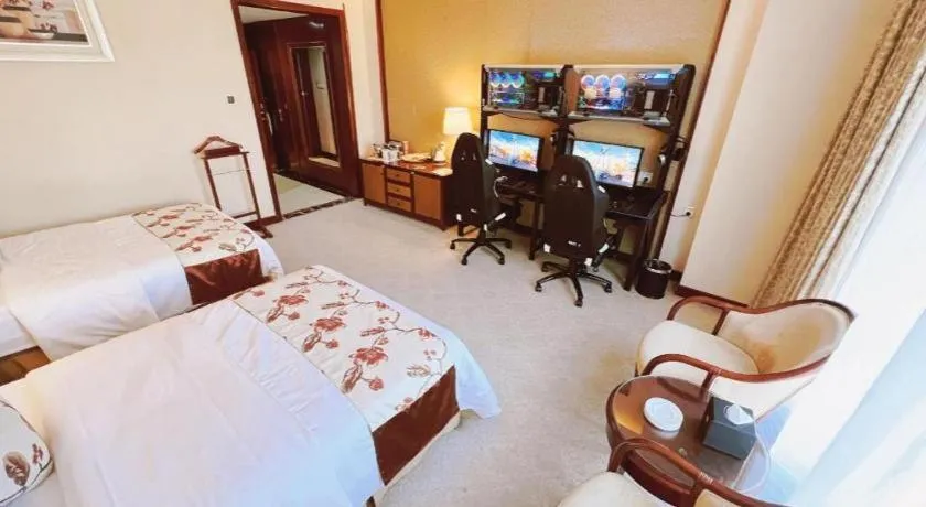 Bed in Dolton Changsha Spa Hotel