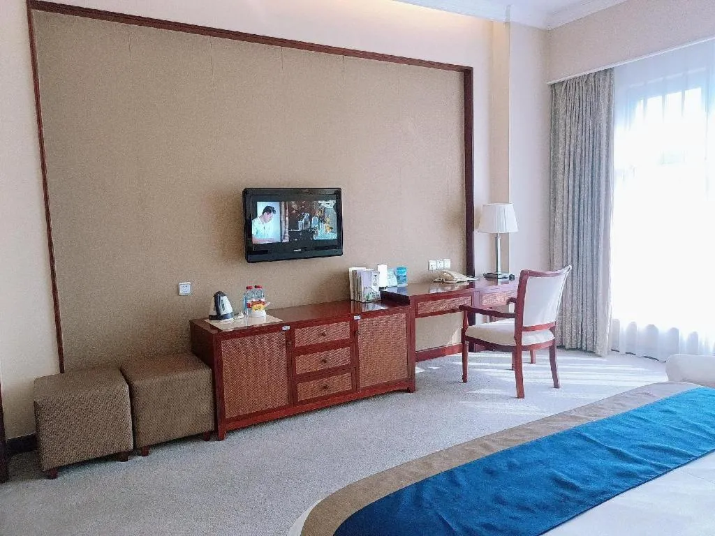 Bed in Dolton Changsha Spa Hotel