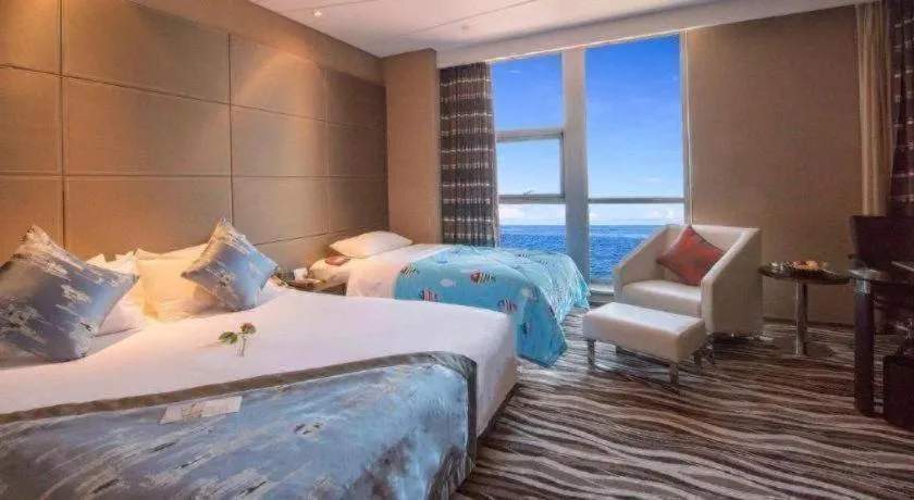 Bed in Brigh Radiance Hotel Yantai