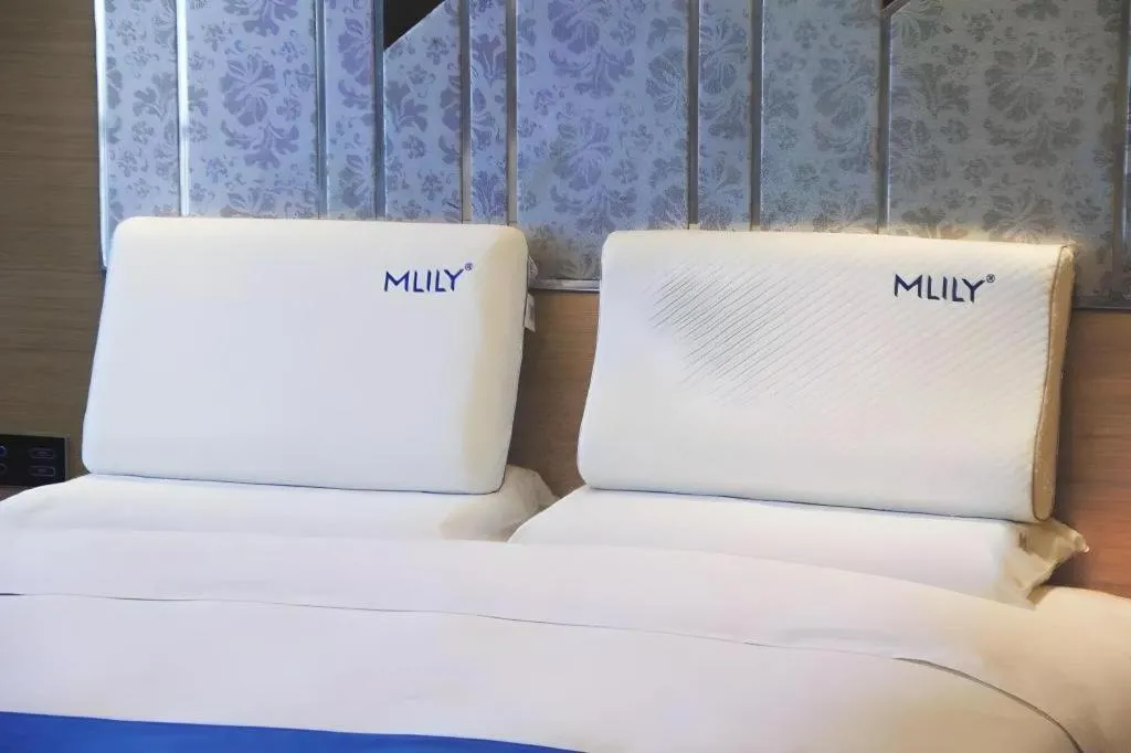 Bed in Brigh Radiance Hotel Yantai