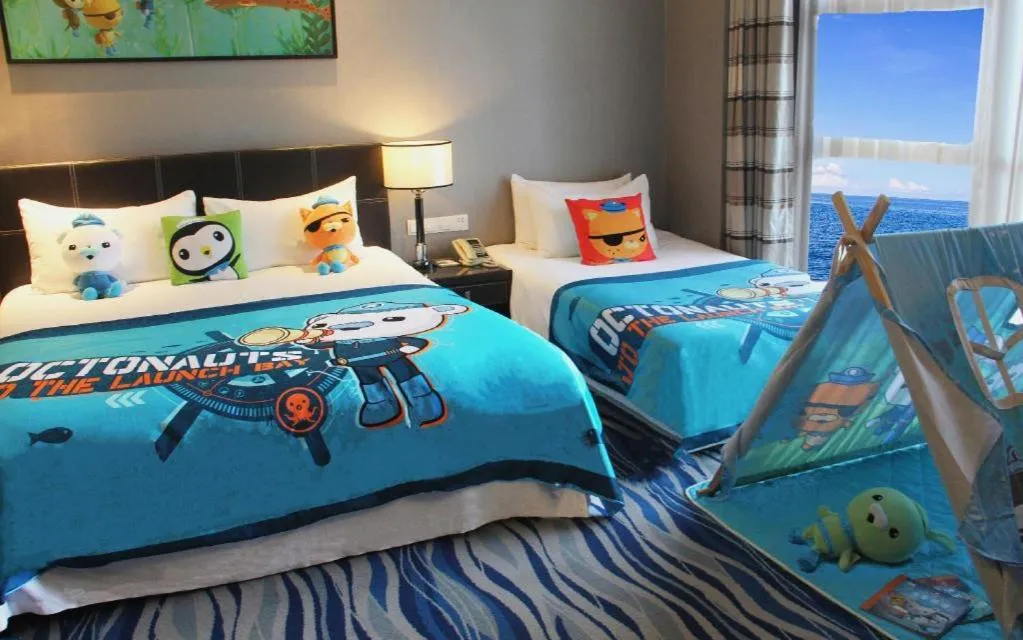 Bed in Brigh Radiance Hotel Yantai