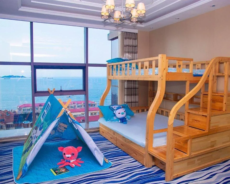 Bed in Brigh Radiance Hotel Yantai