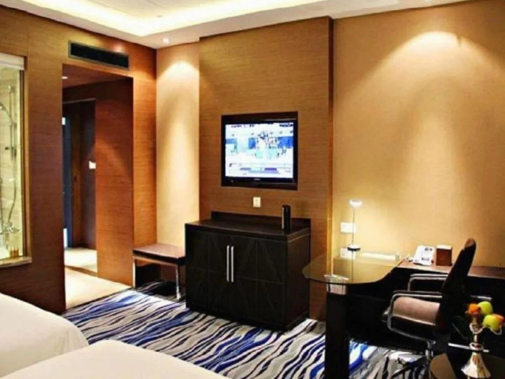 Bed in Brigh Radiance Hotel Yantai