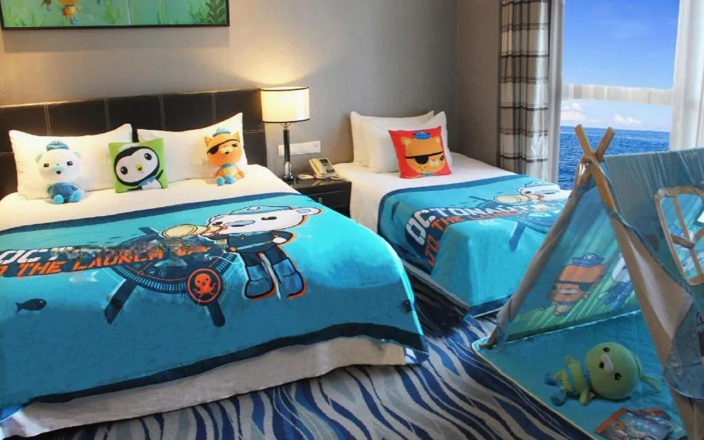 Bed in Brigh Radiance Hotel Yantai