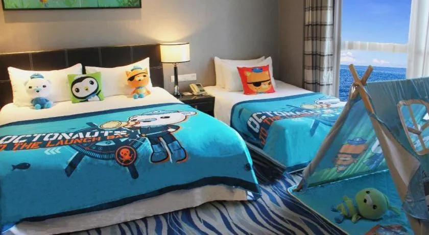 Bed in Brigh Radiance Hotel Yantai