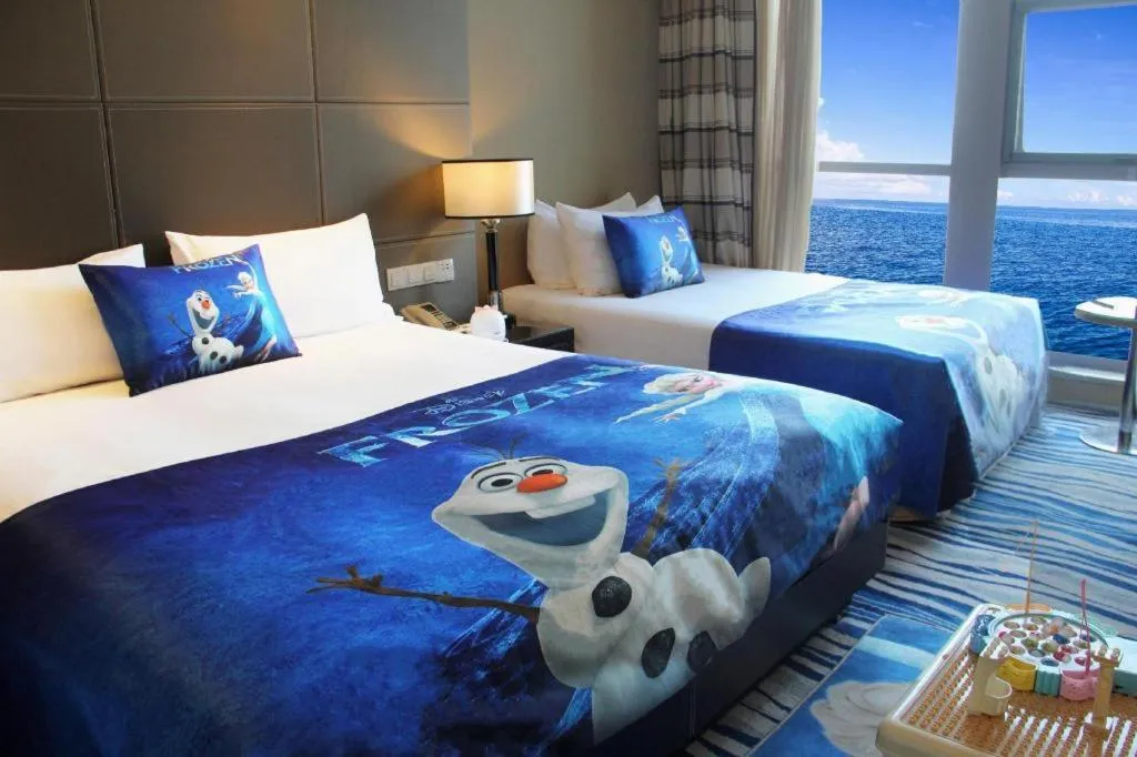 Bed in Brigh Radiance Hotel Yantai