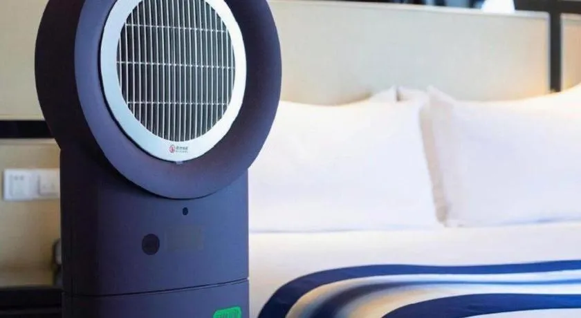 Bed in Brigh Radiance Hotel Yantai