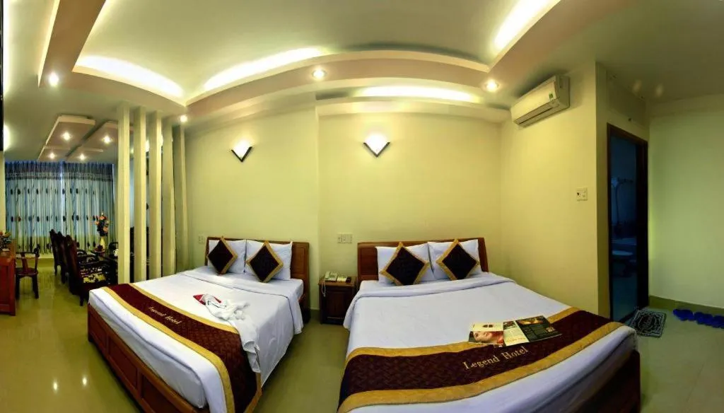 Bed in Legend Hotel Danang