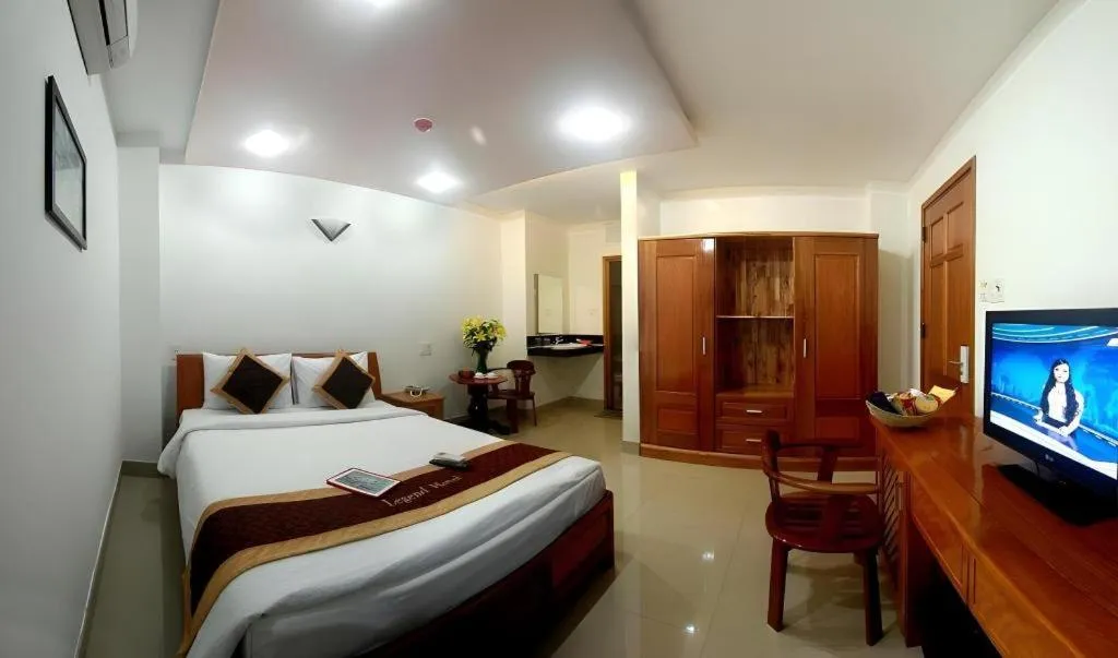 Bed in Legend Hotel Danang