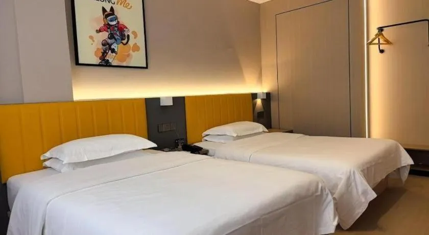Bed in 7 Days Inn Ningbo Xiangshan Renmin Plaza Branch