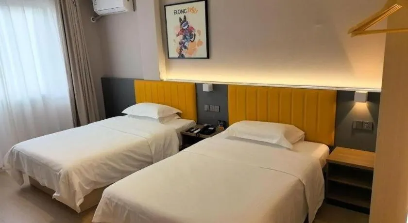 Bed in 7 Days Inn Ningbo Xiangshan Renmin Plaza Branch