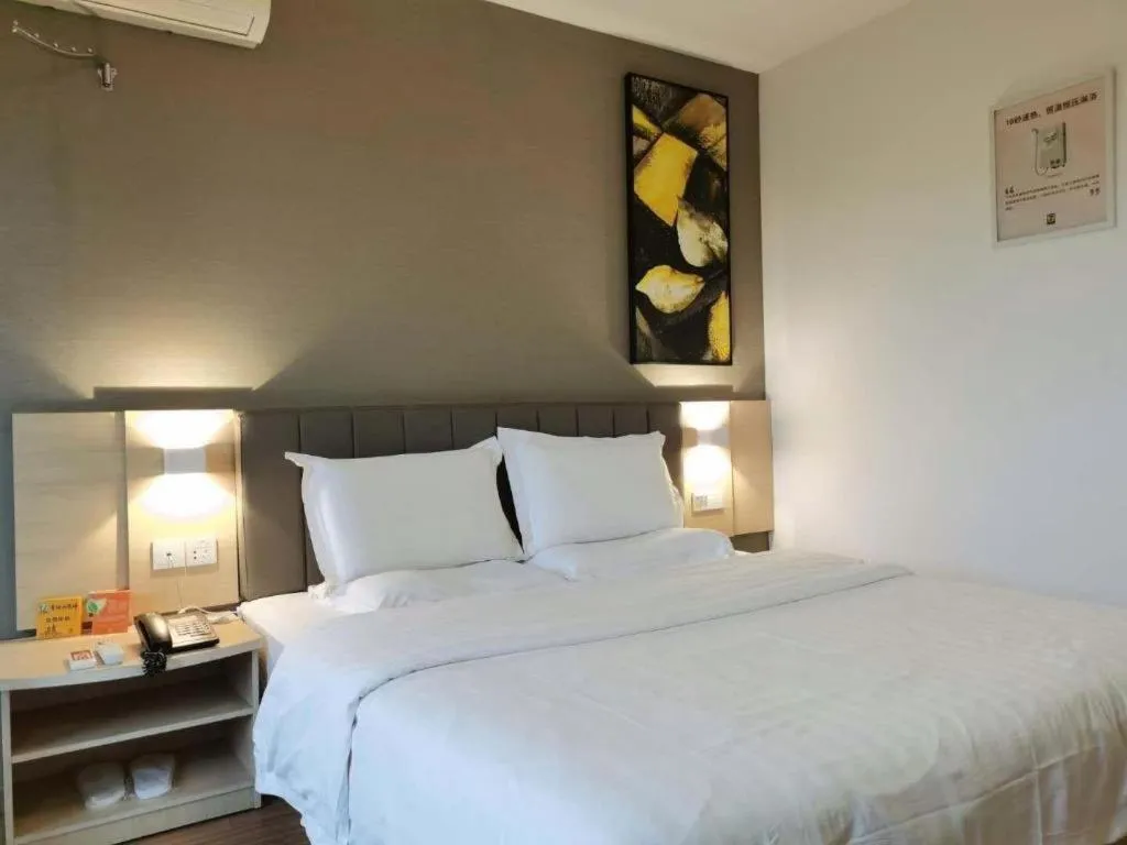 Bed in 7 Days Inn Ningbo Xiangshan Renmin Plaza Branch