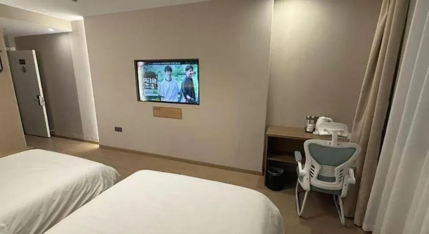 Bed in 7 Days Inn Ningbo Xiangshan Renmin Plaza Branch