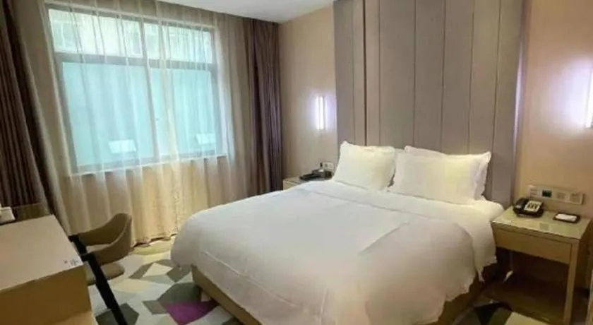 Bed in Lavande Hotel Wuhan Wangjiawan Subway Station Branch