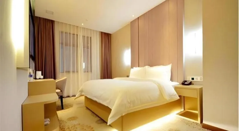 Bed in Lavande Hotel Wuhan Wangjiawan Subway Station Branch