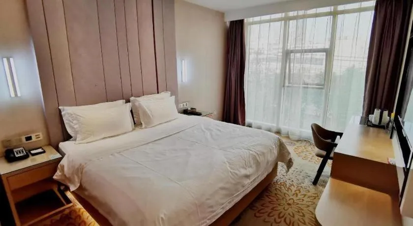 Bed in Lavande Hotel Wuhan Wangjiawan Subway Station Branch