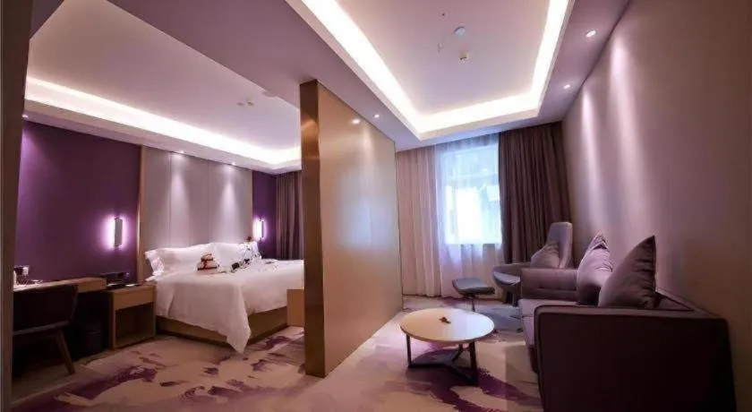Bed in Lavande Hotel Wuhan Wangjiawan Subway Station Branch