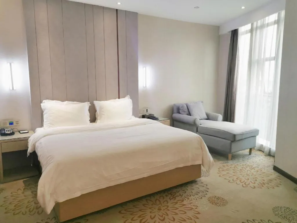 Bed in Lavande Hotel Wuhan Wangjiawan Subway Station Branch