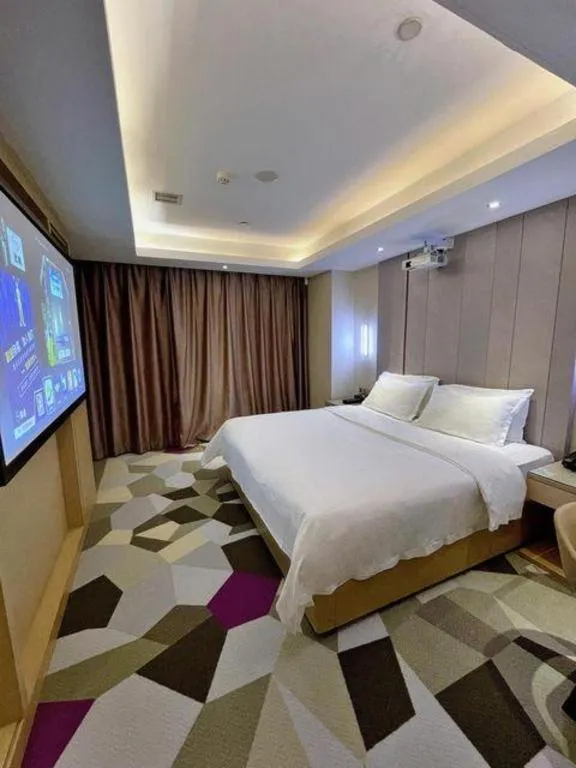 Bed in Lavande Hotel Wuhan Wangjiawan Subway Station Branch