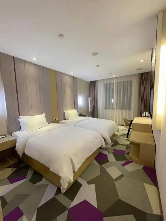 Bed in Lavande Hotel Wuhan Wangjiawan Subway Station Branch