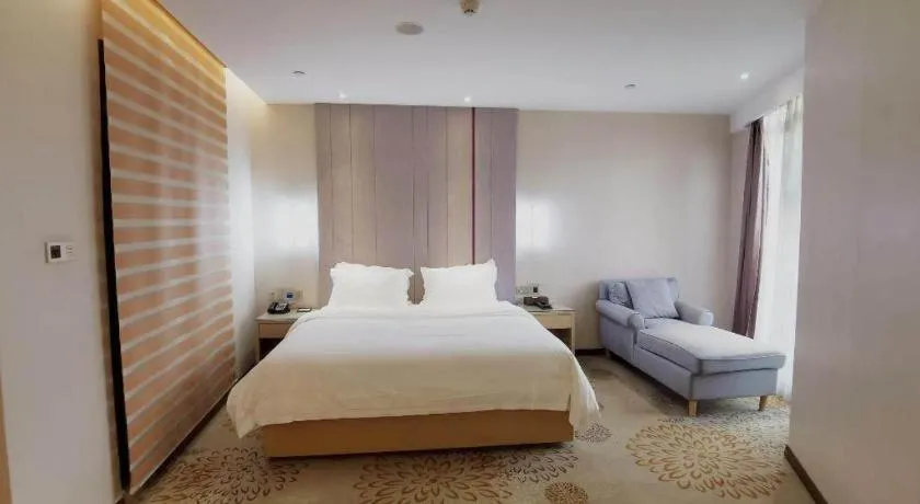 Bed in Lavande Hotel Wuhan Wangjiawan Subway Station Branch