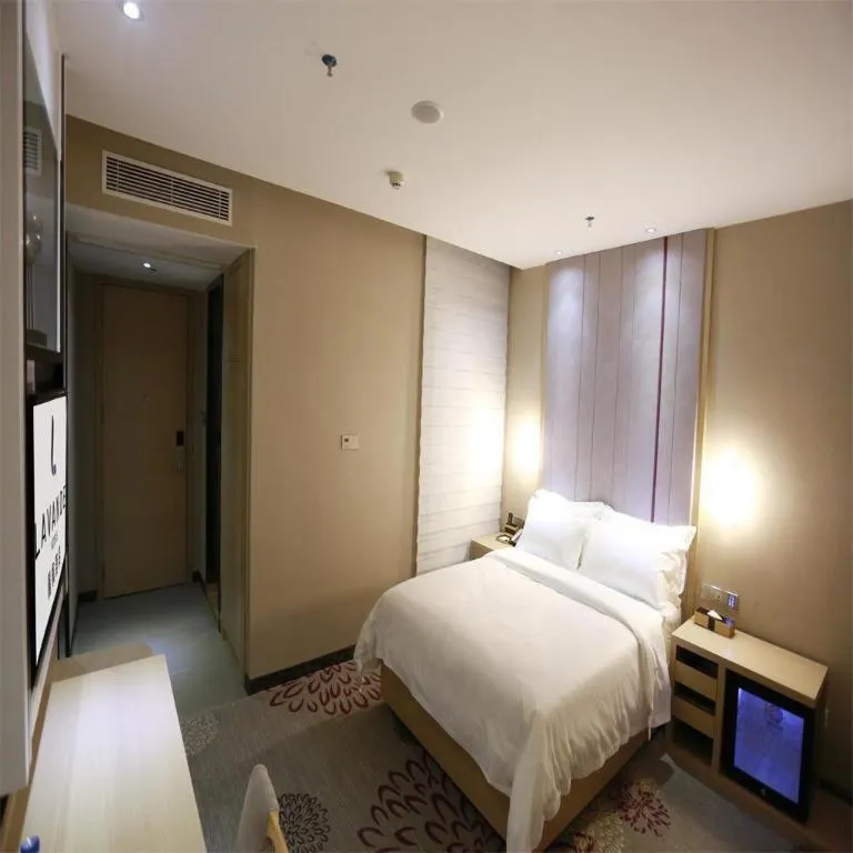 Bed in Lavande Hotel Wuhan Wangjiawan Subway Station Branch