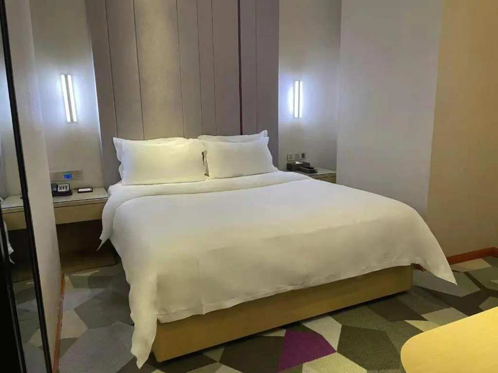 Bed in Lavande Hotel Wuhan Wangjiawan Subway Station Branch