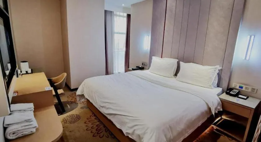 Bed in Lavande Hotel Wuhan Wangjiawan Subway Station Branch