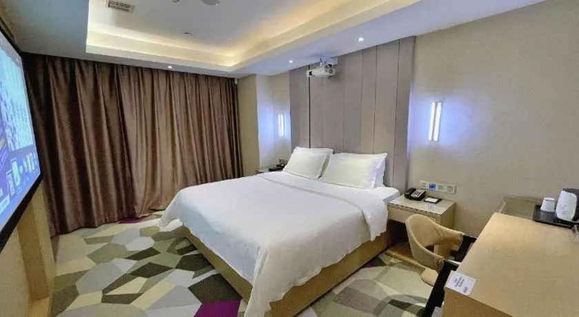 Bed in Lavande Hotel Wuhan Wangjiawan Subway Station Branch