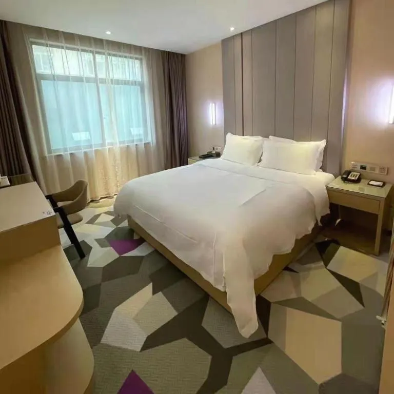 Bed in Lavande Hotel Wuhan Wangjiawan Subway Station Branch