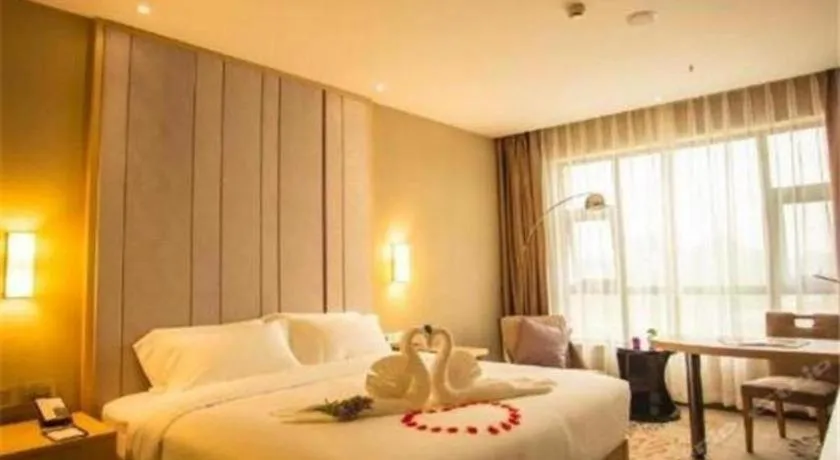 Bed in Lavande Hotel Wuhan Wangjiawan Subway Station Branch