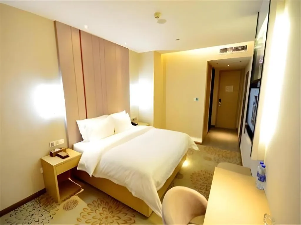 Bed in Lavande Hotel Wuhan Wangjiawan Subway Station Branch