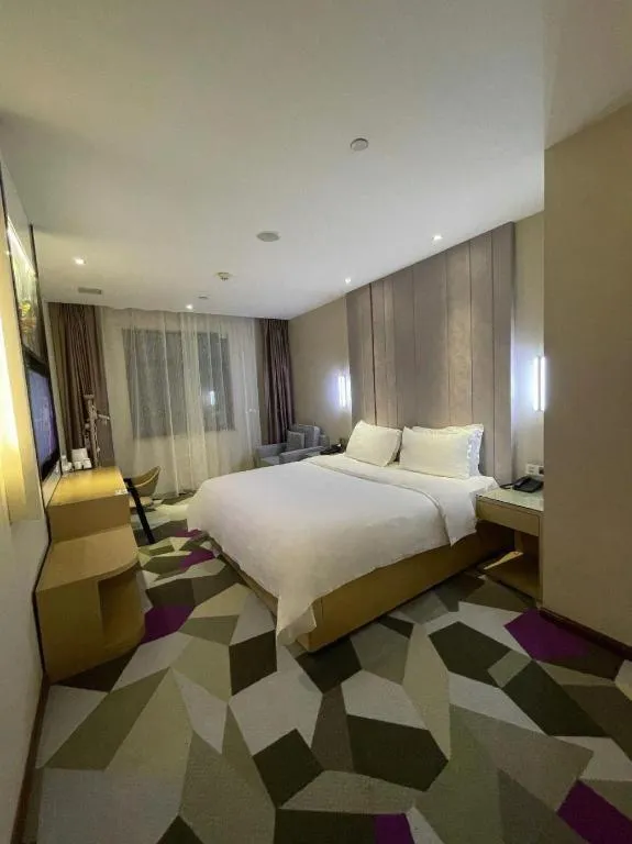 Bed in Lavande Hotel Wuhan Wangjiawan Subway Station Branch