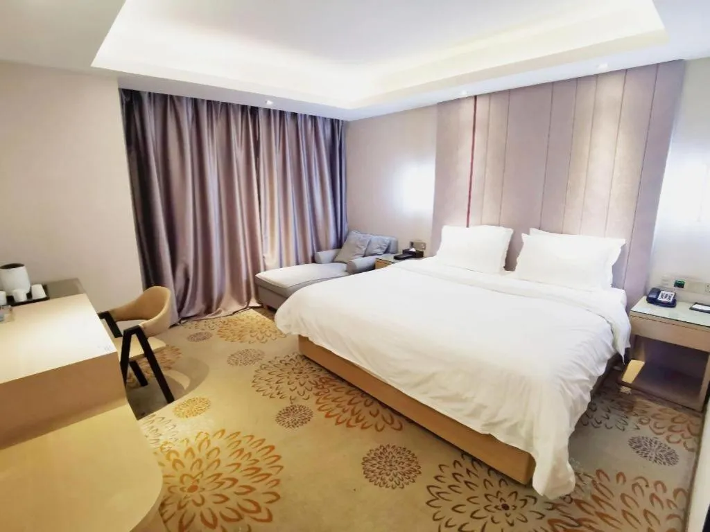 Bed in Lavande Hotel Wuhan Wangjiawan Subway Station Branch