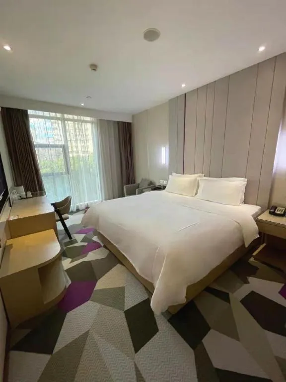 Bed in Lavande Hotel Wuhan Wangjiawan Subway Station Branch