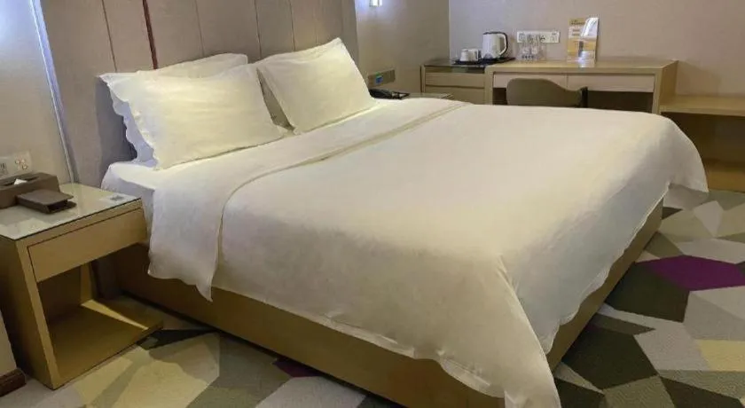 Bed in Lavande Hotel Wuhan Wangjiawan Subway Station Branch