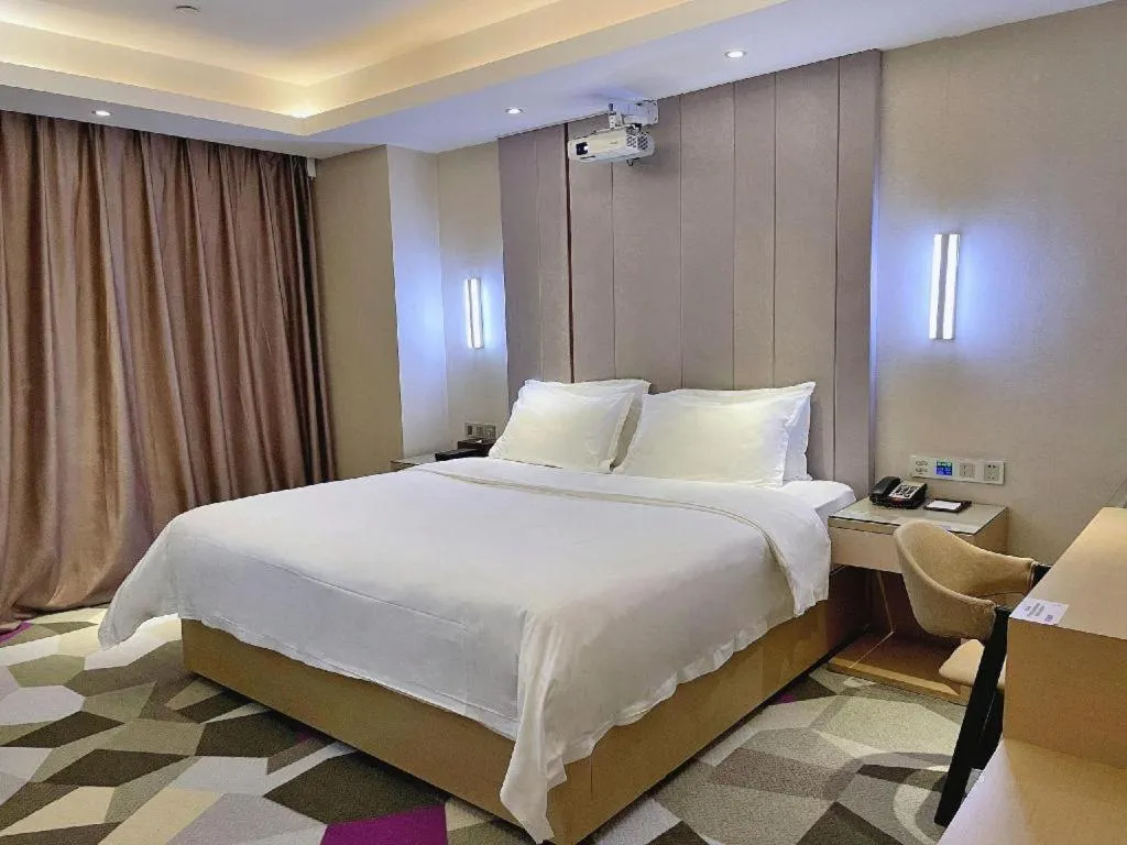 Bed in Lavande Hotel Wuhan Wangjiawan Subway Station Branch