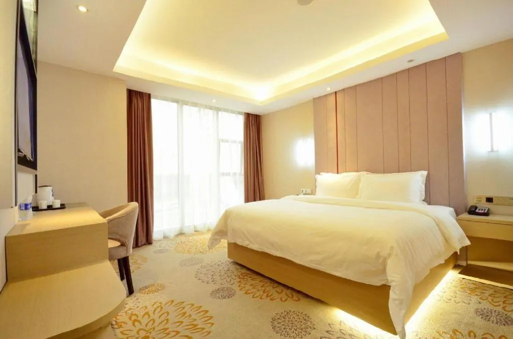 Bed in Lavande Hotel Wuhan Wangjiawan Subway Station Branch