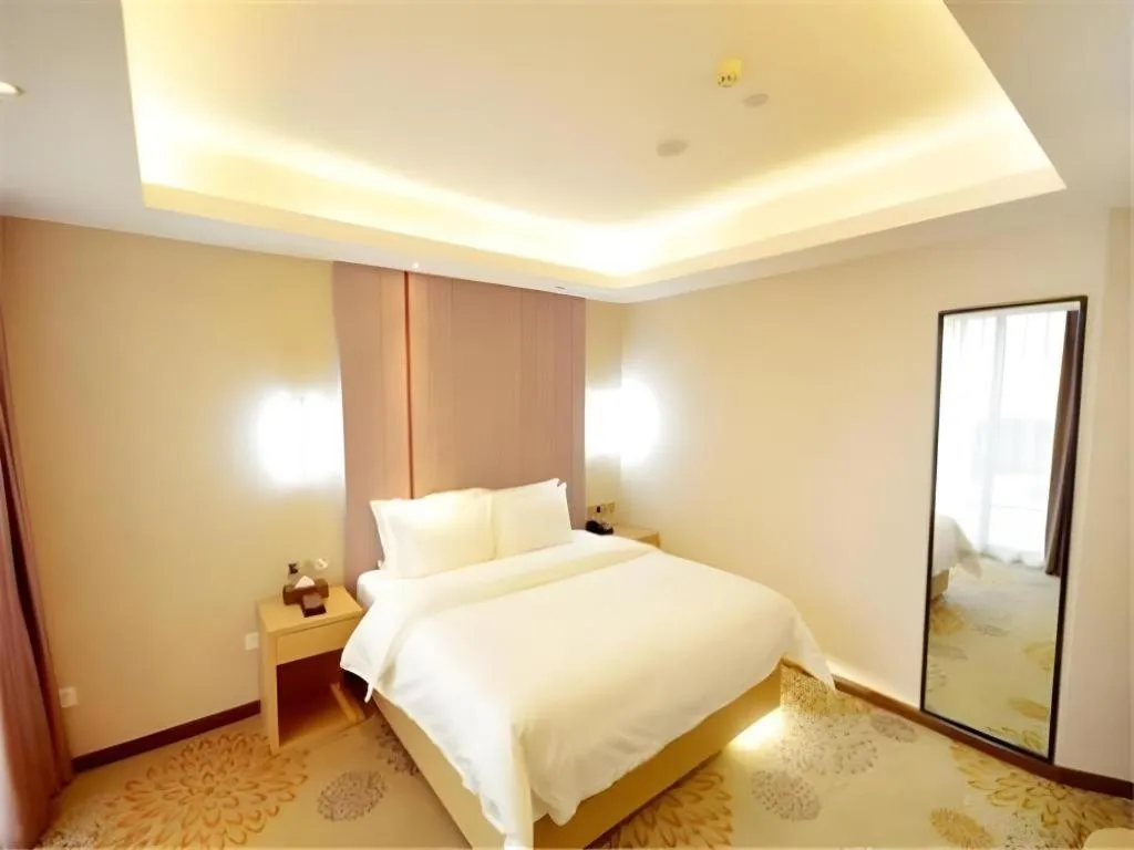 Bed in Lavande Hotel Wuhan Wangjiawan Subway Station Branch