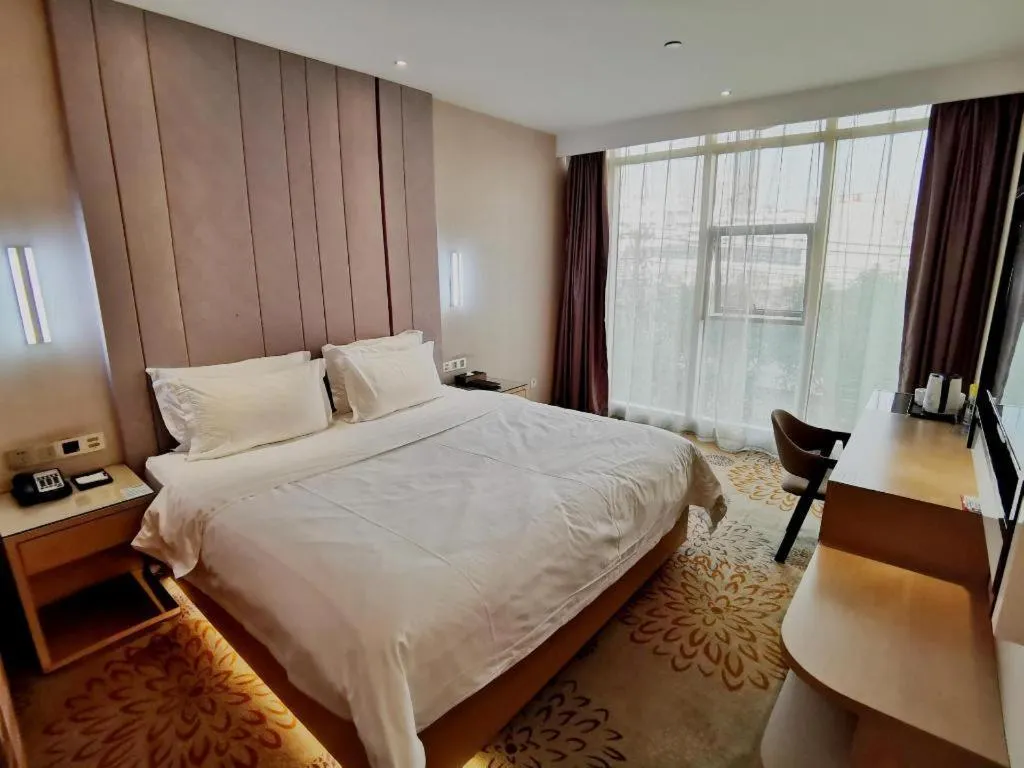 Bed in Lavande Hotel Wuhan Wangjiawan Subway Station Branch