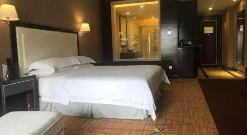 Bed in Country Garden Phoenix Hotel Yangshan