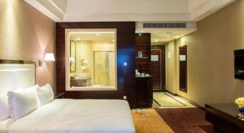 Bed in Country Garden Phoenix Hotel Yangshan