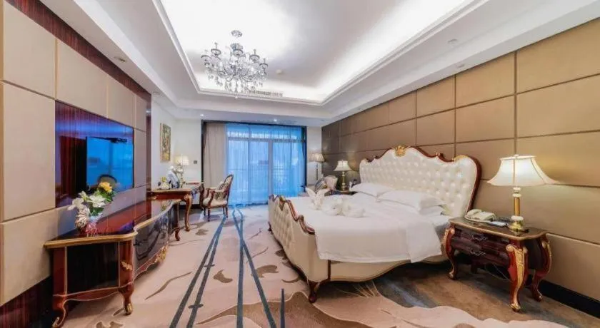 Bed in Country Garden Phoenix Hotel Yangshan