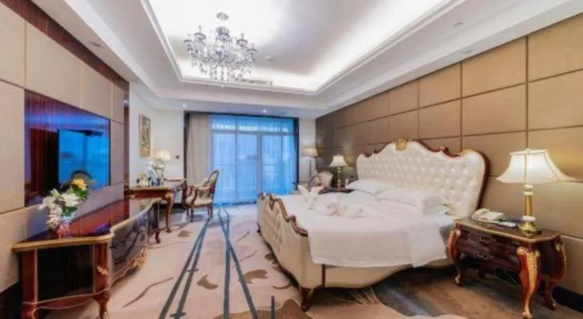 Bed in Country Garden Phoenix Hotel Yangshan