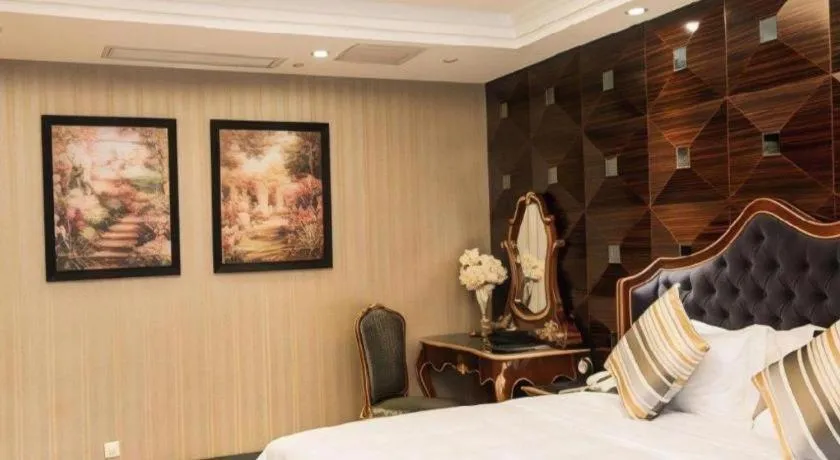 Bed in Country Garden Phoenix Hotel Yangshan